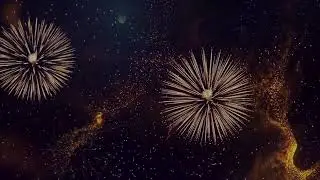 (4K) SCENIC Fireworks Film | Optokinetic Training for Concussion, Dizziness & Motion Sensitivity