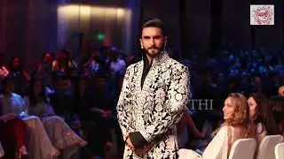 RANVEER SINGH RAMP WALK SUPER STYLISH STAR |DEEPIKA PADUKONE| MANISH MALHOTRA|KARAN JOHAR|