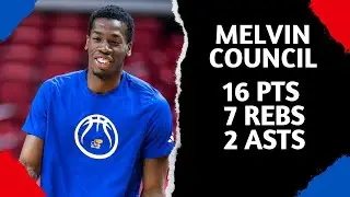 Melvin Council Highlights vs. Texas Tech | 2/2/26 | 16 Pts, 7 Rebs, 2 Asts