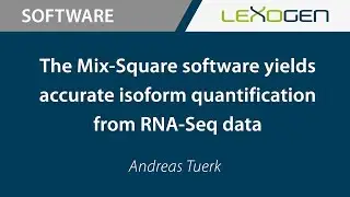 TECHNOLOGY INTRO: The Mix&sup2; software yields accurate isoform quantification from RNA-Seq data