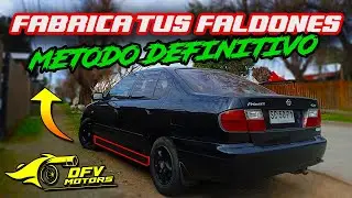 FABRICANDO FALDONES PARA MI NISSAN PRIMERA P11 | FALDONES PARA AUTO | DFV MOTORS