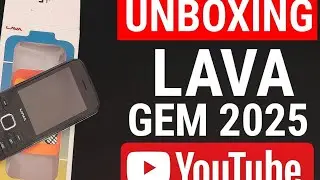 Lava Gem 2025 Unboxing & Review | Best Keypad Mobile Phone in 2025?