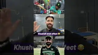 Khushdil shah effects on Pakistan cricket team #cricket #khushdilshah