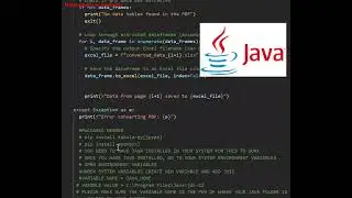 How to convert pdf table to excel file using a python script