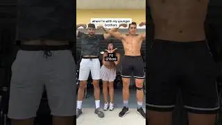 GIANT BROTHERS MAKE 7&rsquo;0 SISTER LOOK TINY😳