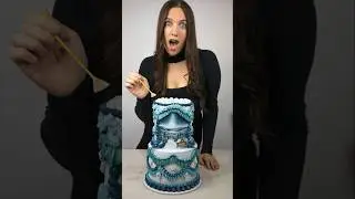 Happy Hoildays to all! TBT to last years winter wonderland cake! #cake #isitcake #shorts #christmas