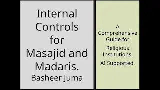 Basheer Juma CharitiesUniversity Masjid Madrassa Internal Controls 0