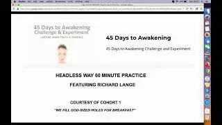 60 Minute Headless Way Compilation for Finders Course