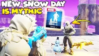 NEW Snow Day SCAM is MYHTIC! ⛄️ (Scammer Gets Scammed) Fortnite Save The World
