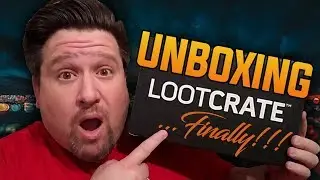 UNBOXING LOOTCRATE ...FINALLY!!! - The August LootCrates Arrive
