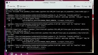 Install pandas slackware