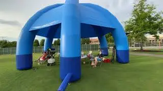 Inflatable Dome Tent