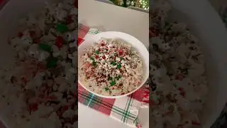 *SATISFYING* CHRISTMAS MIX! #christmas #popcorn #snacks #snackmix #kitchen #holidaywithyoutube