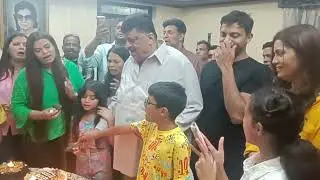 Goan Reporter:: Midnight Birthday Celrbration of Former CM Churchill Alemao