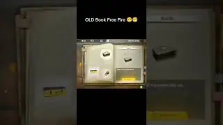 free fire old book video || free fire old journal book || old book free fire #oldfreefirememories