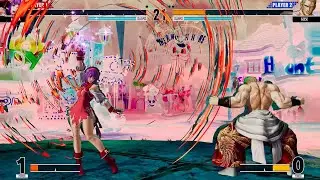 KOF XV ATHENA vs GEESE:The King of Fighters XV kof15 SNK fighting game NEOGEO