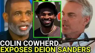 RACIST COLIN COWHERD KEEPS ATTACKING DEION SANDERS FOR SHEDEUR DRAFT SLIDE! BLAMES HIM FOR BEING DAD