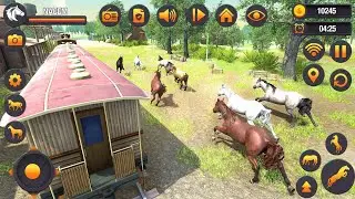 Wild Horse Family Simulator Horse Games Android Gameplay #3 | Dishoomgameplay