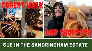 Sue's SANDRINGHAM ESTATE Walk and Christmas Shopping | December 2020 | Ep316