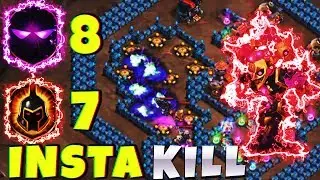 Maxed BOGEYMAN | 8/8 Unholy pact | 7 Wargod | GAMEPLAY | CASTLE CLASH