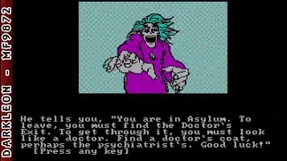 Asylum &copy; 1982 (85-Version) - Screenplay - PC DOS - Gameplay