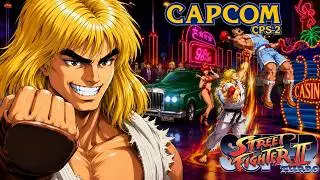 Super Street Fighter 2X Turbo Ken Lev8 2:0 Playthrough