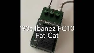 '90s Ibanez FC10 Fat Cat Distortion