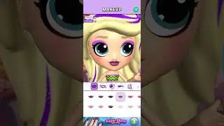 GO DOLLIZ 🖤💜 makeup and dreesing 💜 playing with baby 🥰