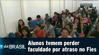 Problema no Fies provoca atraso de R$ 3 bilh&otilde;es nos repasses para faculdades | SBT Brasil (15/04/19)