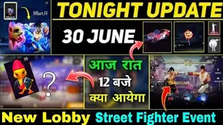 Free Fire Tonight Update | Free Fire Street Fighter Event Rewards | Free Fire New Lobby, New Pet |