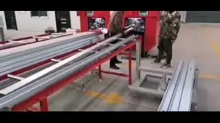 Srut Channel Tube Hole Punching Machine Pneumatic Pipe Stamping Press Steel Sheet Metal Plate Punch