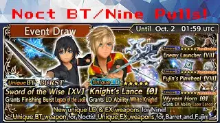 DFFOO - Noctis BT and Nine Pulls