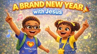 A Brand New Year with Jesus 🎉 | Christian Kids Song | Faithful-Oyla Kids Music