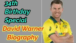 David Warner Biography: David warner lifestyle 2020: David Warner Birthday:David Warner Family