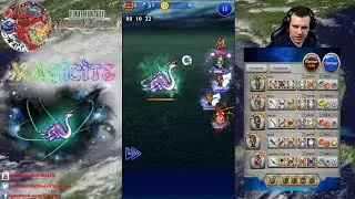 FFRK Mazmorra de Magicita de Viento 5* - Syldra, no Awakening, sub30.