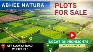 Plots for sale in Whitefield Bangalore | Abhee Plotted Development |+91 8548052222 #plotsforsale