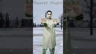 Snow👻pall🐼Magic trick || Emotional video #snowfall