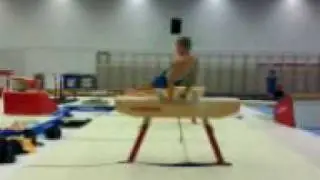 Magyar + Belenki on pommel horse