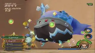 Kingdom Hearts 2 Final Mix - Blizzard/Volcanic Boss Fight (Critical Mode)