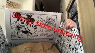 Disney store unboxing