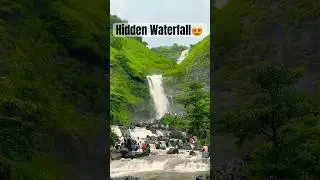 Hidden Waterfall Bhivpuri #famous #hiddengems #waterfall #bhivpuri #viral #trending #monsoon #road