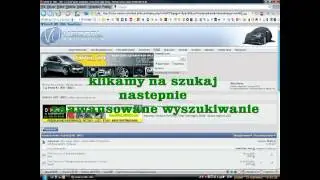 jak działa wyszukiwarka na forum Vectra Unlimited