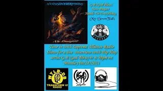 Supreme Alliance Radio Show live interview with Hip Hop artist G.B (God Bless)