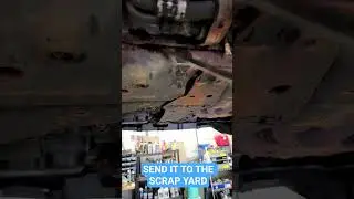 FRAMES ROTTED SHIP IT #junk #autorepair #shorts #mechaniclife #rot #frame #newengland #bad #chrysler