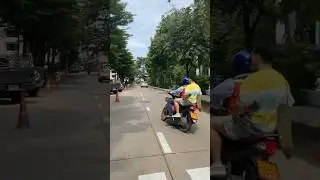 Bangkok roads #bangkok #scooter #road