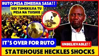 IT'S OVER FOR RUTO!! HIS LIES IN STATEHOUSE CONFIRMED AS KENYANS PREPARES HIS FATE COME 2027!!
