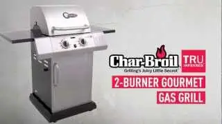 Char-Broil TRU-Infrared Gourmet T-22D 2 Burner Gas Grill