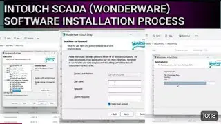 Intouch scada software installation process || Wonderware [intouch scada]