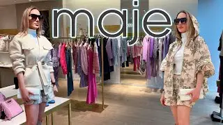 ШОППИНГ ВЛОГ С ПРИМЕРКОЙ В MAJE / ТРЕНДЫ ВЕСНА-ЛЕТО 2023