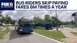 MCTS bus riders skip paying fares 8 million times a year | FOX6 News Milwaukee